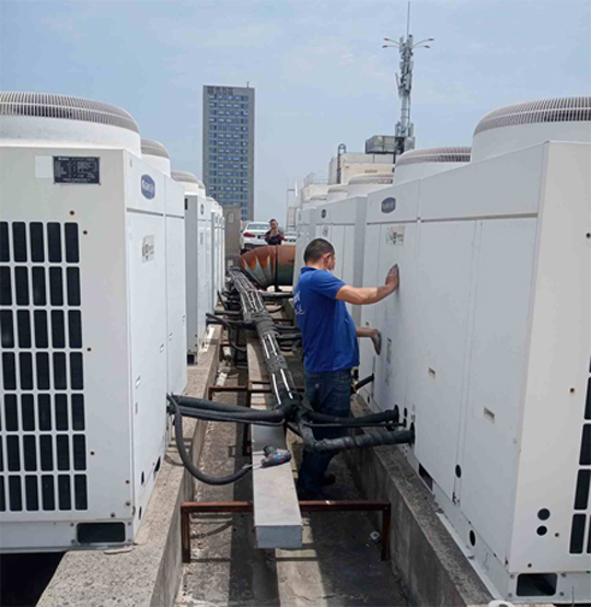 津市中央空调制热和不制冷系统维修方法